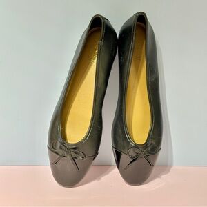 J. Crew Black Bow Ballet Flats